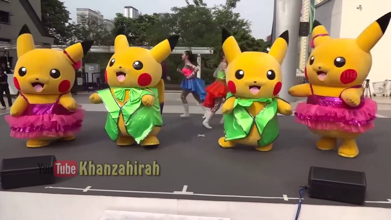 Lagu Anak Cari Pokemon  Go Senam BONEKA  BADUT Goyang 