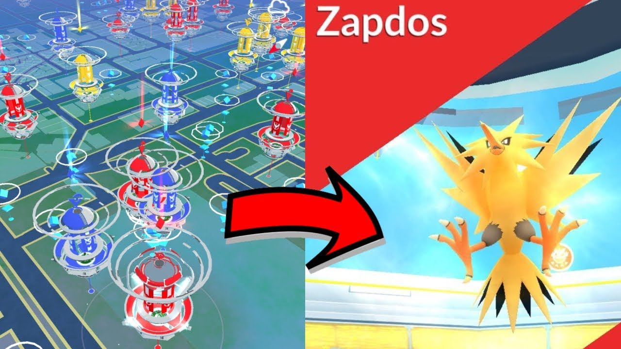 THE BEST PLACES TO SPOOF TO FOR ZAPDOS DAY IN POKEMON GO! - Pokemon Go