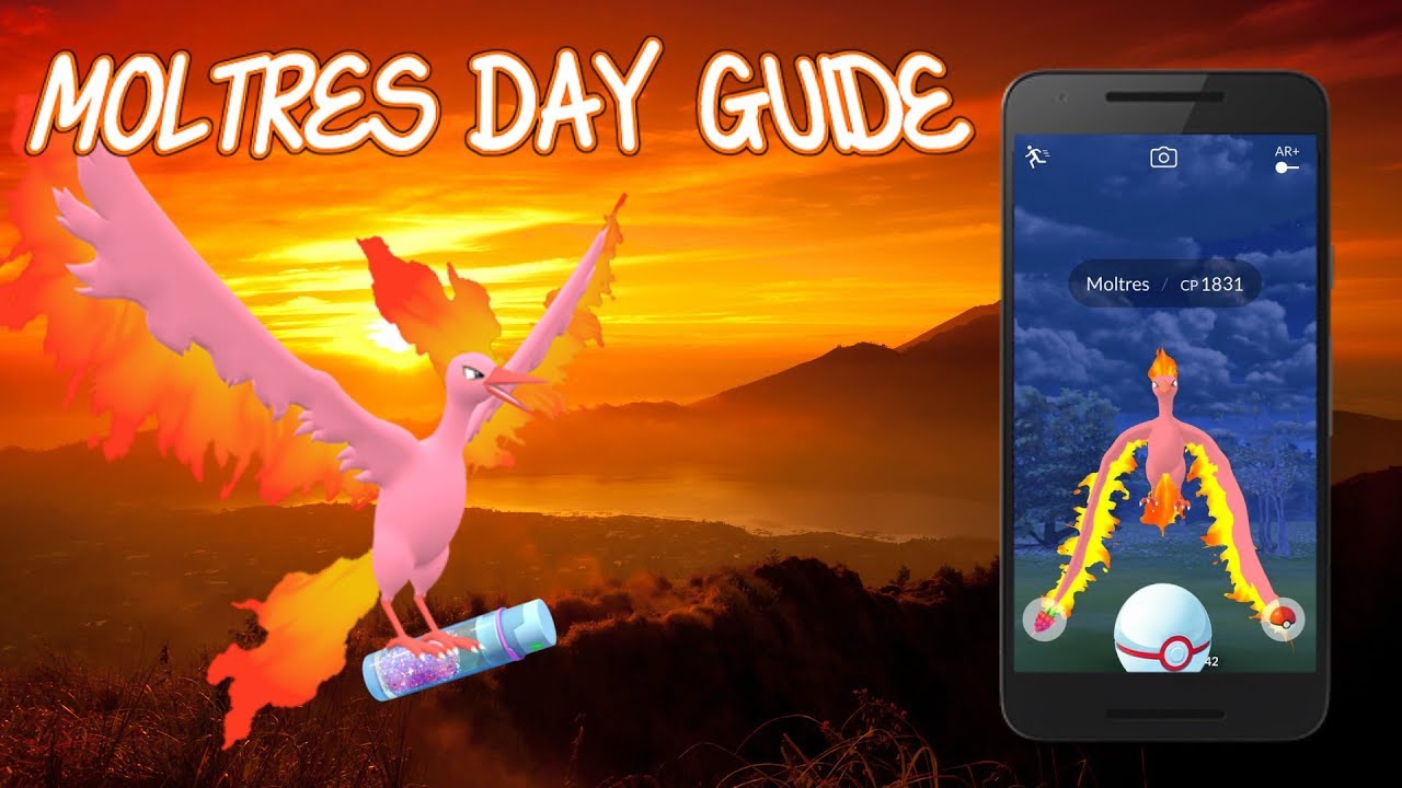 Moltres Day Guide In Pokemon Go Pokemon Go Videos