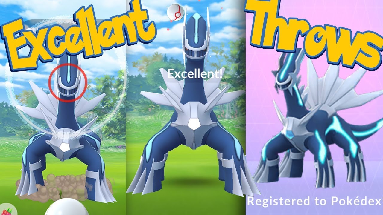 DIALGA Excellent Throws EVERY TIME! How To Hit More Excellent Throws