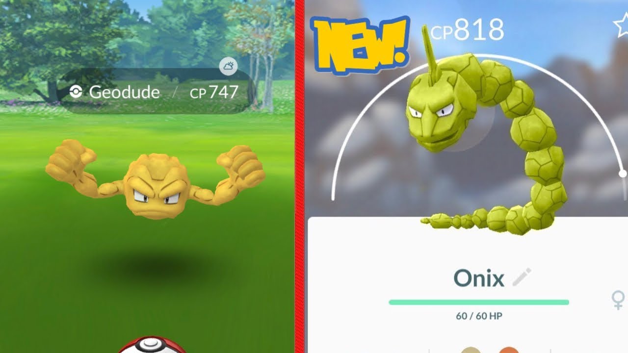 Shiny Onix Pokemon Go 35 Images 2 Shiny Is Spotlight Hour Worth It 6095 Shiny Shiny Onix Is A Fictional Character Of