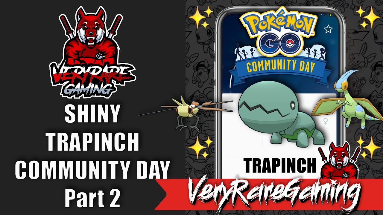 Pokemon Go Shiny Trapinch Community Day Event Live Part 2 Pokemon