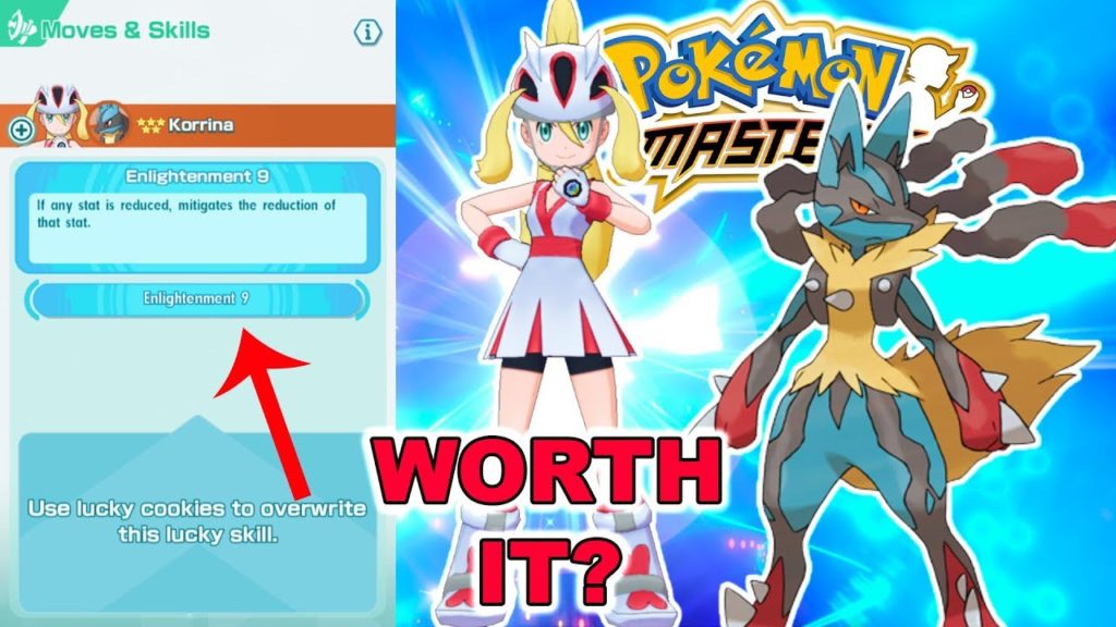 DO LUCKY SKILL ENLIGHTENMENT FIX LUCARIO??? | Pokemon Masters