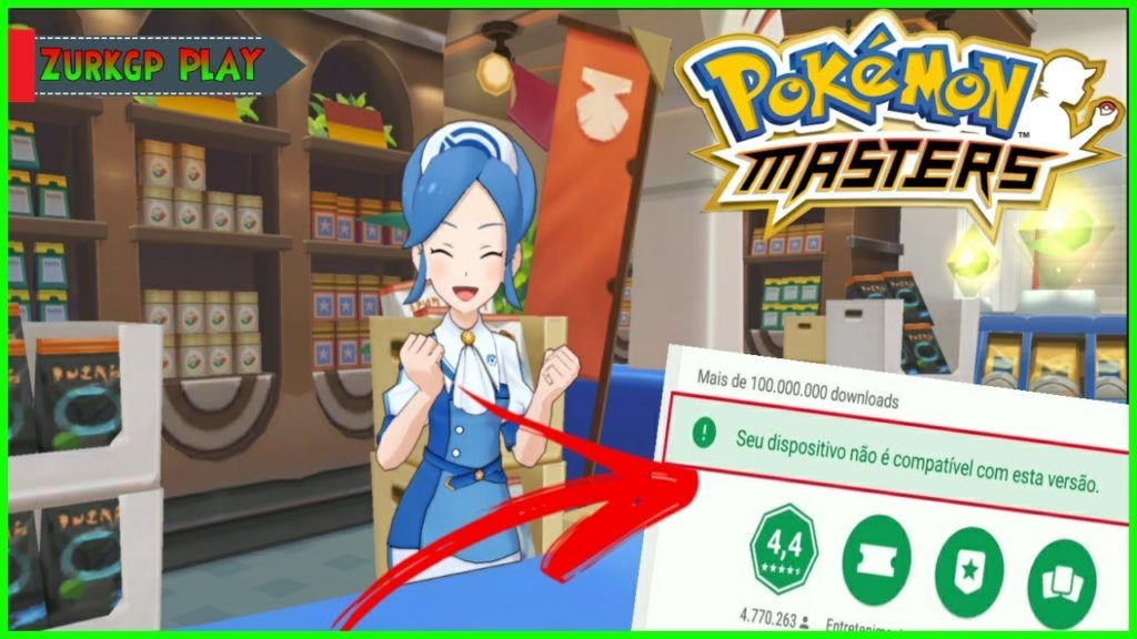 POSSÍVEL Solução Para Celular Não Compatível • POKÉMON MASTERS