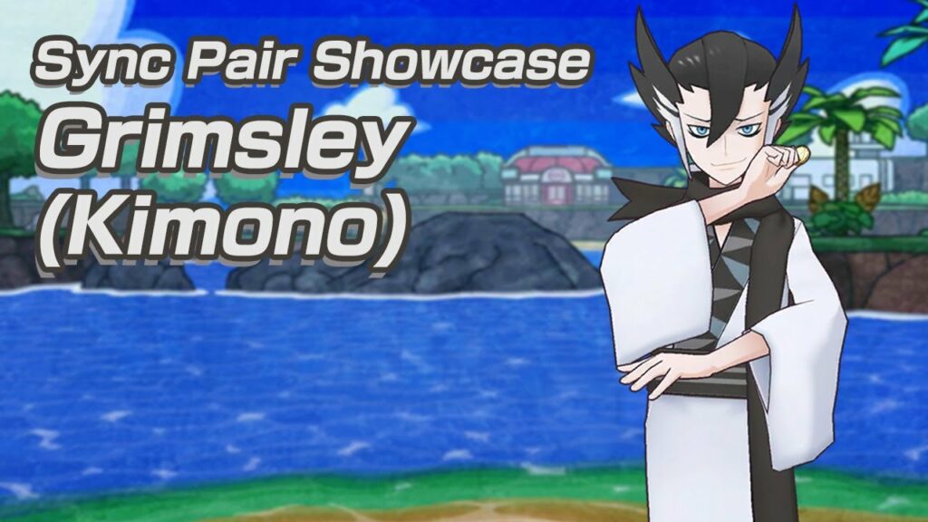 [Pokemon Masters EX] 1/5 GRIMSLEY (KIMONO) & BISHARP SHOWCASE | Sync Pair Showcase